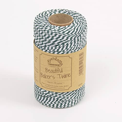 EVERLASTO Original Beautiful Bakers Twine (2 mm Circa) (Verde Muschio)