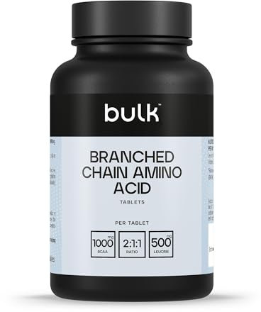 Bulk Pure Branched Chain Amino Acid (BCAA) Tablets, 1000 mg, Pack of 250