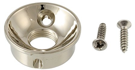 All Parts Retrofit Jackplate for Telecaster - Plated Brass - Chrome