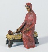 MaMeMi Maria mit Barren * bunt bemalt * 18 cm