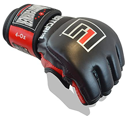 Combat Corner Super Pro MMA Spar Fight Gloves - Kickboxing, MMA, Muay Thai Sparring Training Gloves