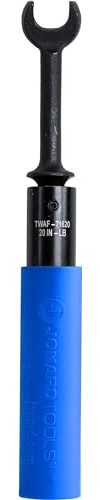 Jonard Tools TWAF-71620 Full Head Torque Wrench, 7/16 Drive, 20 Inch/Lbs, 6-1/2 Length