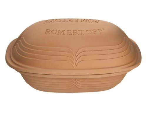 Römertopf Bräter Modern Look Keramik Tonbräter 4 Liter
