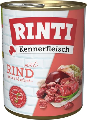 Rinti Våtfoder för Hundar, Paket med 12 x 800 g