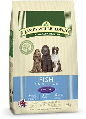 James Wellbeloved Senior - fisk och ris 2 kg