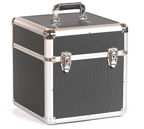 Studio X LARGE 12  Disco in vinile collezione dj valigetta scatola di immagazzinaggio CONTIENE 100