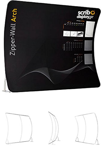 600 cm breit Zipper Walls Arch - Distinct Ausstellung Zipper Walls Ständer bietet echte Vielseitigkeit - Beste für die Indoor-Ausstellungen, Messen und Termine (Enthält nur Hardware) - 600 CM Wide Zipper Walls Arch - Distinct Exhibition Zipper Walls Stand offers True Versatility - Best use for Indoor Exhibitions, Tradeshows (Hardware Only)