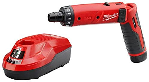 Milwaukee 2101-21 M4 1/4 Hex Screwdriver Kit W/1 Bat