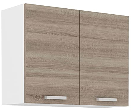 Küchen Hängeschrank 80 cm für das Modell,Dave 240 Eiche Sonoma Trüffel'