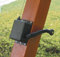 Giardini del Re 55512 Arganello per Ombrellone, 85 x 135 x 10 cm, Nero