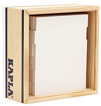 Kapla 40er QUADRATE Weiß
