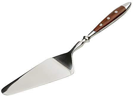 GRÄWE Pelle à tarte forgée, manche marron, série Nürnberg