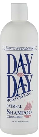 Chris Christensen Day to Day Dog Shampoo, Groom Like a Professional, Oatmeal Dog and Cat Shampoo, Daily Use, 473ml