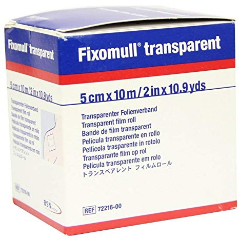 FIXOMULL transparent 5 cmx10 m 1 St