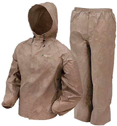 FROGG TOGGS UL12104 Regndräkt, L, Brun