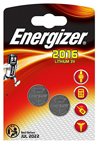 5 x Energizer Lithium-Knopfzelle Batterien CR2016 3 V Für KFZ-Fernbedienungen Elektrische Produkte