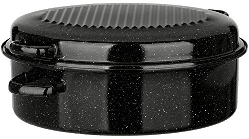 Kochstar Bräter, Legierter Stahl, schwarz, 38 cm