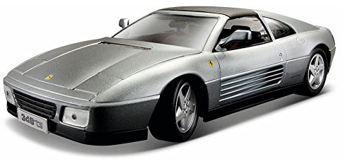Bburago 16006GY - Modellauto 1:18 Ferrari 348Ts, grau, Fahrzeuge