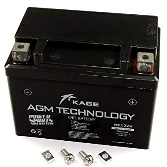 Batterie GEL KAGE YB4L-B YB4L-A YTX4L-BS für Aprilia Kymco Peugeot Yamaha Piaggio