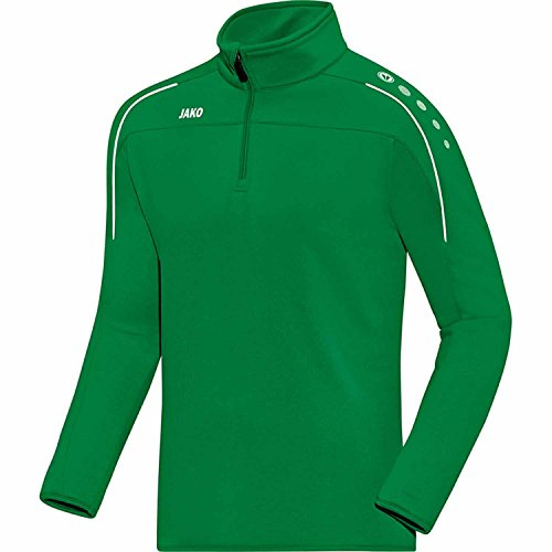 JAKO Herren Ziptop Classico, Sportgrün, L