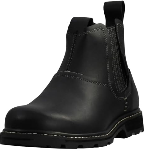 Skechers Men's Blaine - Orsen Ankle Boot, Black, 11.5 M US