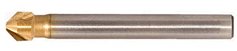 KS Tools 336.0195 Avellanador desbarbador HSS TiN de 90°, 31 mm