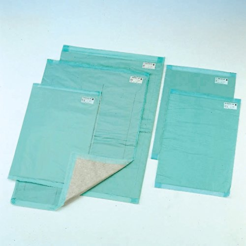 Ratiomed Krankenunterlagen 60 x 60 cm, 230 g, 20-lagig, Grün (50 Stk.) für Inkontinenzschutz auf Oberflächen in Babypflege