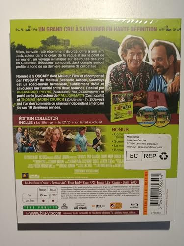 Sideways Blu-Ray Edizione Digibook Limitata