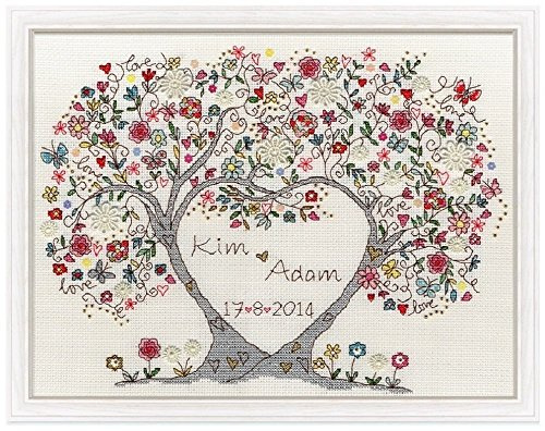 Bothy Threads Cross Stitch Kit - Love Blossoms