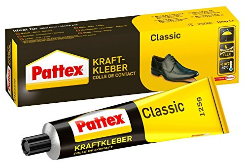 Pattex Kraftkleber Classic, 125g Tube (5 Tuben Vorteilspack)