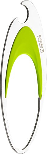 Bugatti 31 – 7080 CMU Sam apribottiglie in plastica ABS/Acciaio Inox, Colore: Verde, 14 x 4,5 x 0,5 cm