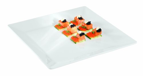 Aps 44841-21 Vassoio Quadro, 21x21 cm, Melamina