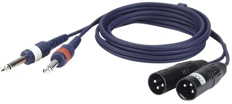 DAP FL44-2 unbal. Jack Mono L/R > 2 XLR/M 3 p.