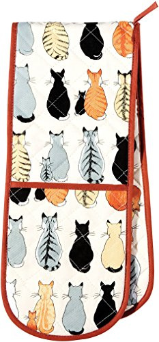 Cats in Waiting Double Oven Glove