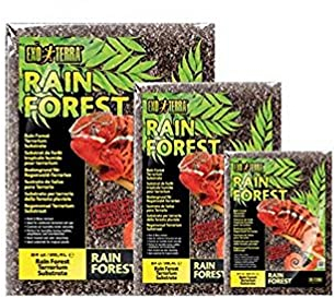 Exo Terra Rain Forest, Substrat für Regenwald Terrarien, 100% natürliche Mischung aus Strandkiefer und Torfmoos, 26,4L