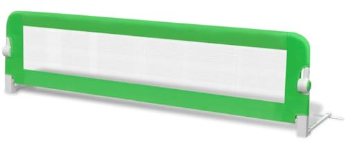 vidaXL Kleinkind Sicherheit Bettgitter 150x42 cm Grün