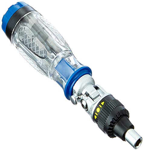 Draper 40855 Jointed Ratchet Screwdriver and Bit Set (14 Pieces)