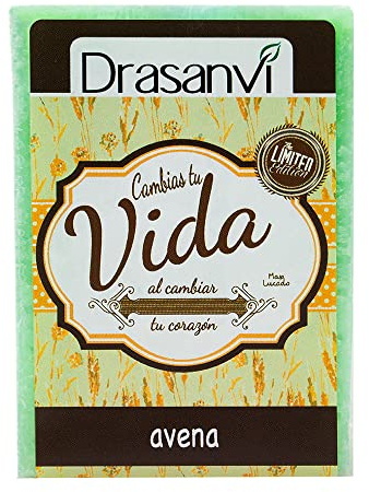 DRASANVI JABÓN DE AVENA - TONIFICANTE - CALMANTE - VEGANO - 100g