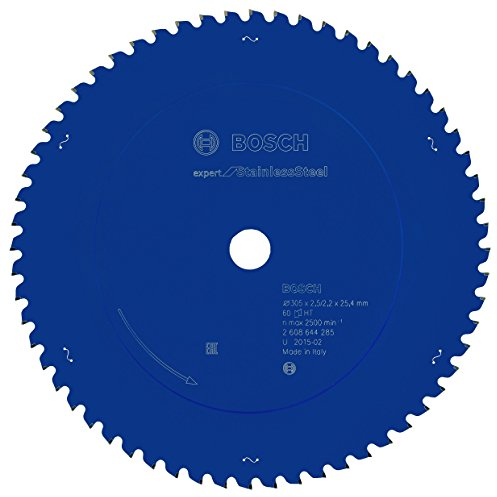 Bosch 1x EXPERT Stainless Steel Kreissägeblatt (für Edelstahl, Ø mm, Professional Zubehör kabelgebundene Metallkreissäge)