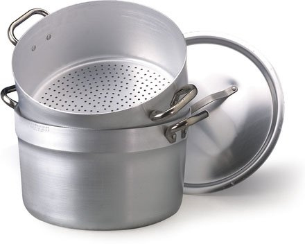 Pentole Agnelli ALMA15232 Cuociverdura a Vapore, Cous Cous, 32 cm