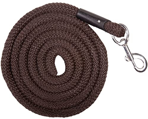 HKM 547055 Strick Aachen mit Karabinerhaken, Länge 180 cm, schwarz