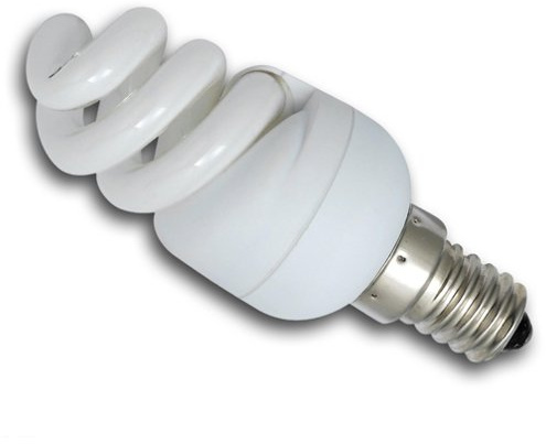 Lighted - Bombilla bajo consumo extra mini 9w e14 luz blanca 4100k