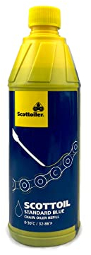Scottoiler - Scottoil - Huile pour chaîne, Lubrification Moto, 500ml Bleu…