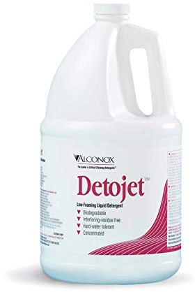 Alconox 1601 Detojet Low Foaming Liquid Detergent, 1 Gallon Bottle