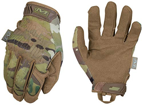 Mechanix Wear: The Original MultiCam Tactical Work Gloves with Secure Fit, Flexible Grip for Multi-purpose Use, Durable Touchscreen Safety Gloves for Men (X-Large, MultiCam)