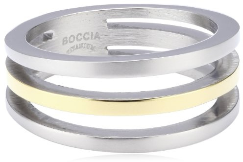 Boccia Damen-Ring Titan Bicolor Gr.54 0128-0254