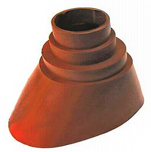 Manicotto di gomma/guarnizione per dachabdeckungen; colore: rosso mattone; Resistente ai raggi UV; in sicurezza abdichten di antenne Pali e tetto da cucina [Guarnizione di gomma, Guarnizione di tenuta in gomma; prodotti]