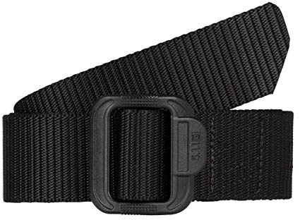 5.11 Tactical TDU Belt 1.5 Inch Professional Nylon Duty Belt, 2XL Black