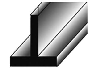 T-Profil als Montageprofil / Bauprofil, 25 x 25 x 3, aus Aluminium
