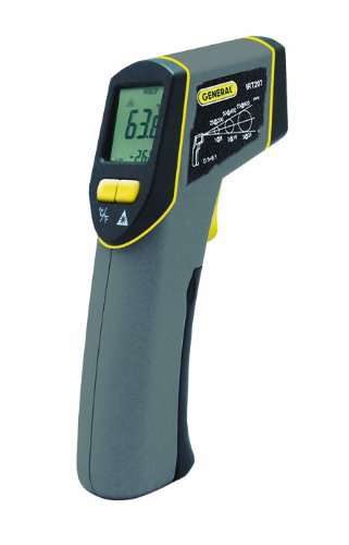 General Tools Heat Seeker 8:1 Mid-Range Infrared Thermometer (IRT207)